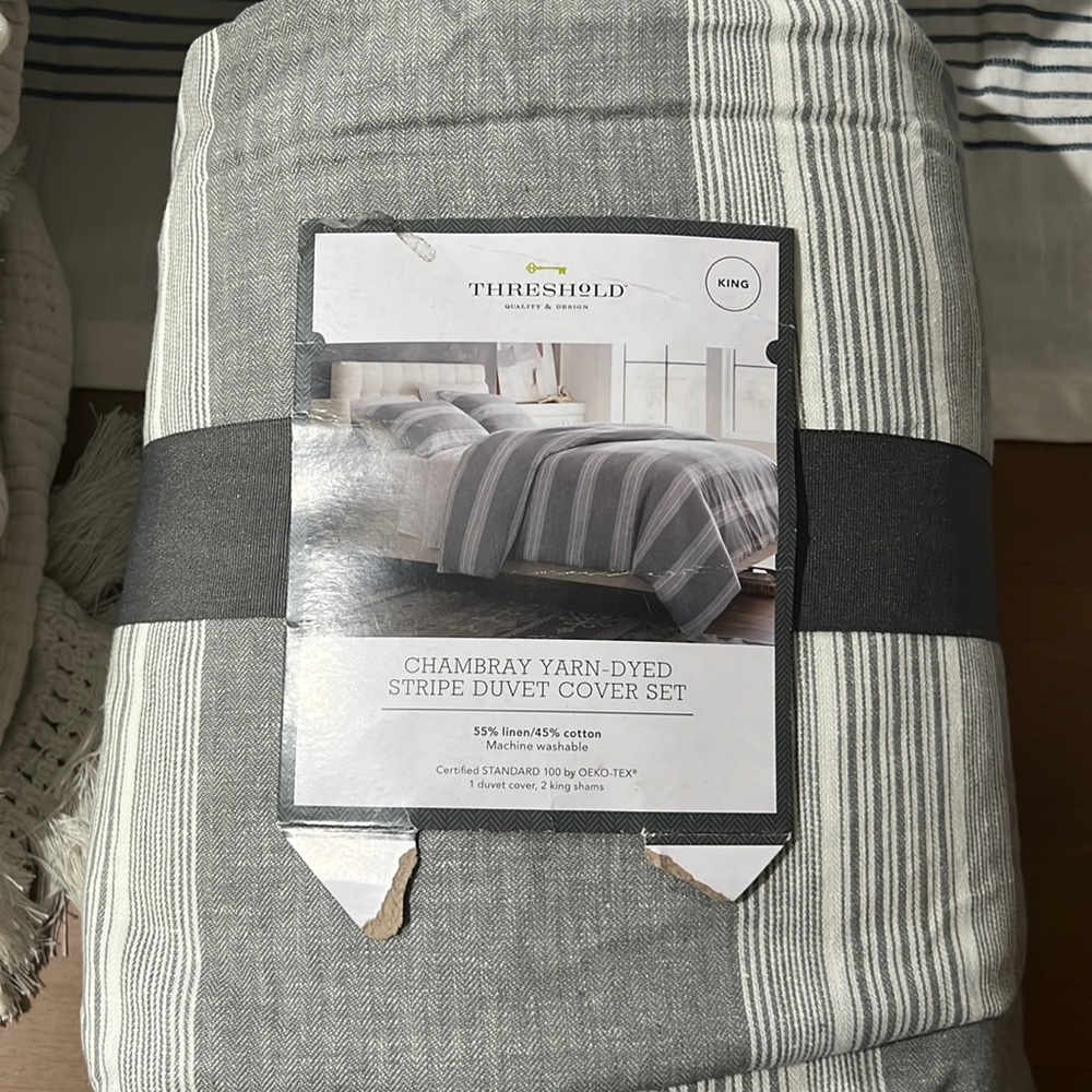 Threshold duvet King